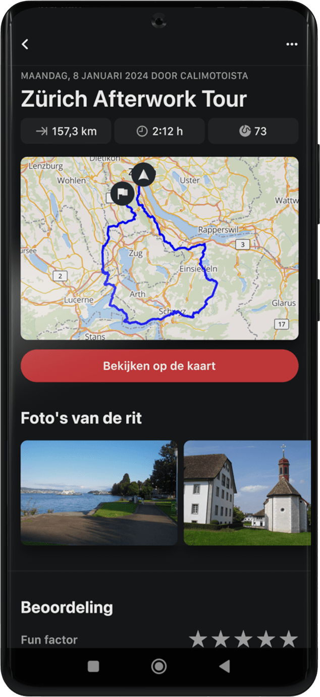 revive android calimoto tour planning and route creation displayed on Android and iOS devices using mockups