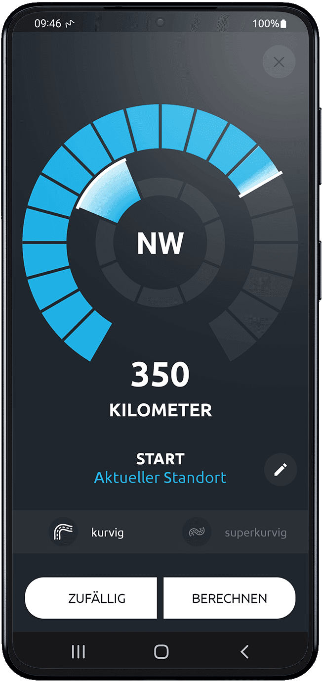 plan android calimoto tour planning and route creation displayed on Android and iOS devices using mockups