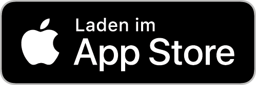 Das Apple App Store Logo: Hier kommst du in den App Store.